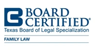Texas Board of Legal Specialization Logo - Family Law