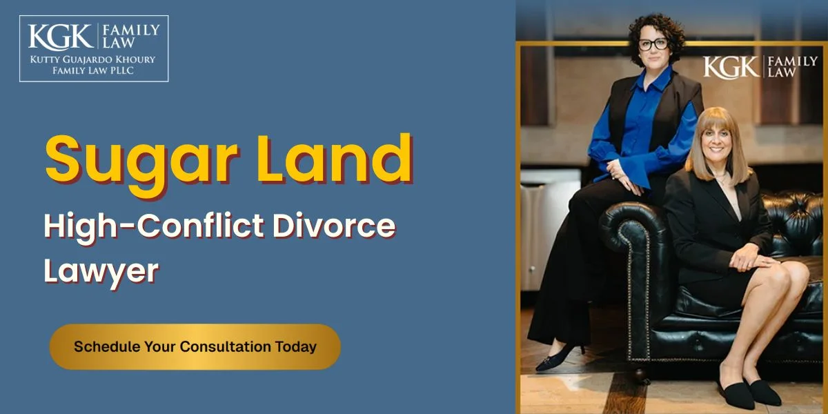 best sugar land high conflict divorce lawyer